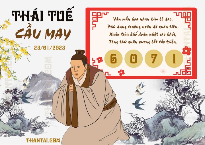 Thái Tuế Cầu May 08/01/2023