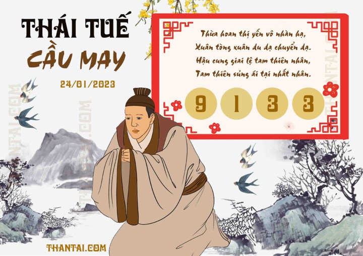 Thái Tuế Cầu May 09/01/2023