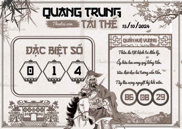 QUANG TRUNG TÁI THẾ 30/09/2024