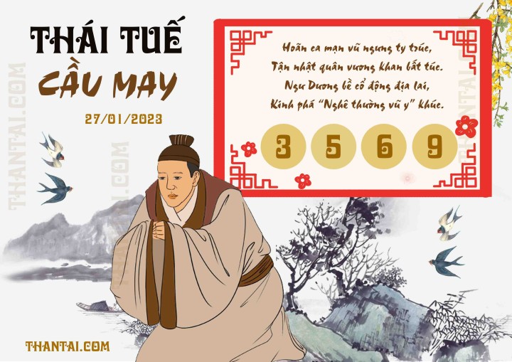 Thái Tuế Cầu May 12/01/2023