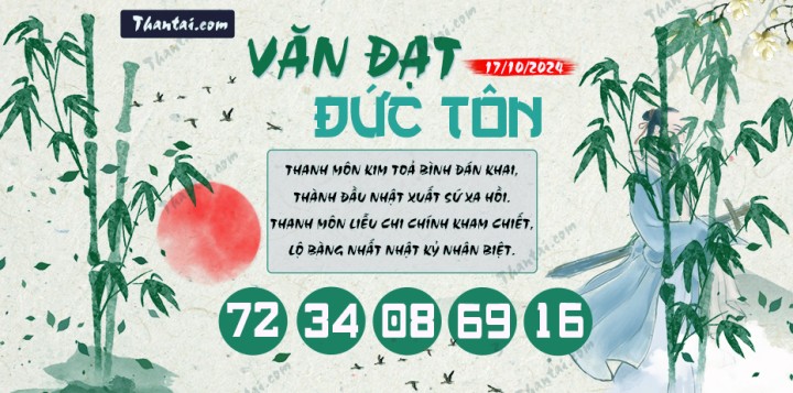 Văn Đạt Đức Tôn 02/10/2024