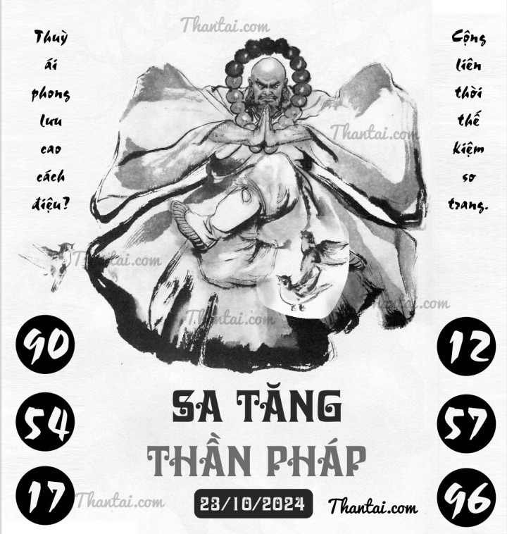 SA TĂNG THẦN PHÁP 08/10/2024