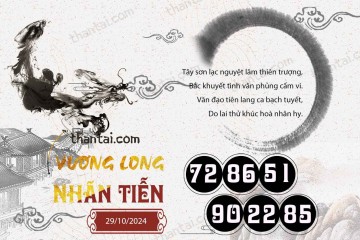 Vương Long Nhãn Tiễn 29/10/2024