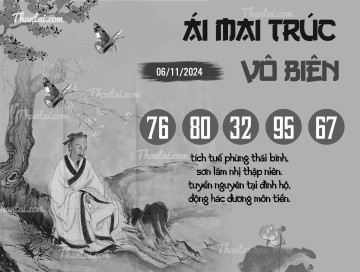 ÁI MAI TRÚC VÔ BIÊN 06/11/2024