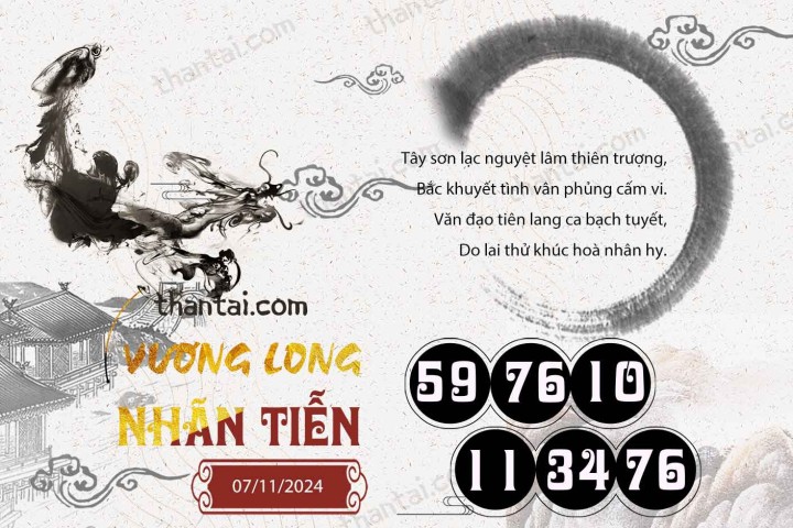 Vương Long Nhãn Tiễn 23/10/2024