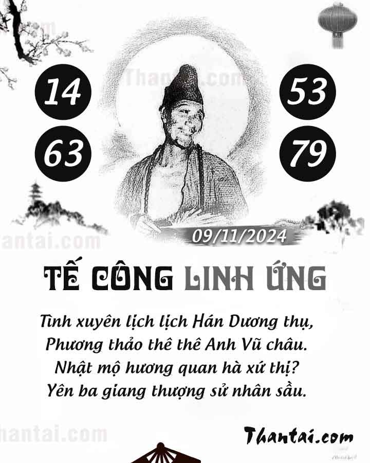 TẾ CÔNG LINH ỨNG 25/10/2024