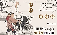 Hình ảnh kho tàng HOÀNG ĐẠO TUẦN dự đoán XSMB ngày 13/11/2024