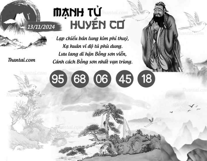 MẠNH TỬ HUYỀN CƠ 29/10/2024