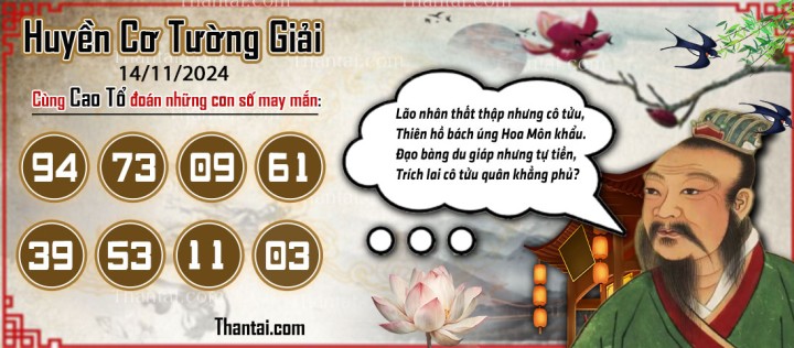 Huyền Cơ Tường Giải 30/10/2024