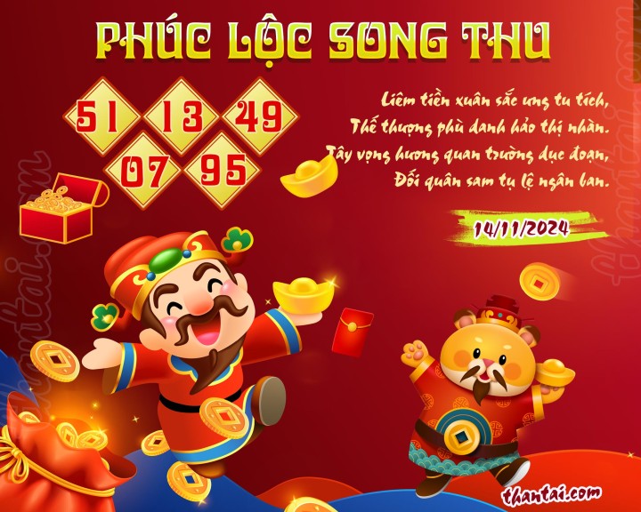 chuyên gia gợi ý số nóng loto song thủ XSMB PHÚC LỘC SONG THU