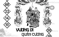 Hình ảnh kho tàng Vương Dĩ Quân Cương dự đoán XSMB ngày 14/11/2024