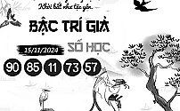 Hình ảnh kho tàng BẬC TRÍ GIẢ SỐ HỌC dự đoán XSMB ngày 15/11/2024