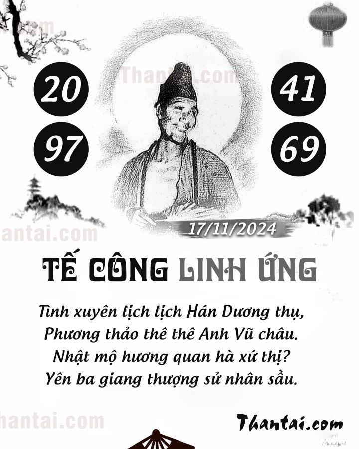 chuyên gia phân tích số nóng loto giải 7 XSMB TẾ CÔNG LINH ỨNG