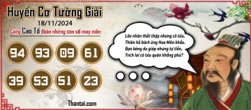 Huyền Cơ Tường Giải 18/11/2024