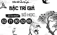 Hình ảnh kho tàng BẬC TRÍ GIẢ SỐ HỌC dự đoán XSMB ngày 21/11/2024