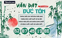 Hình ảnh kho tàng Văn Đạt Đức Tôn dự đoán XSMB ngày 22/11/2024