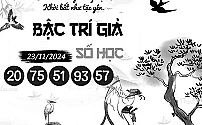 Hình ảnh kho tàng BẬC TRÍ GIẢ SỐ HỌC dự đoán XSMB ngày 23/11/2024