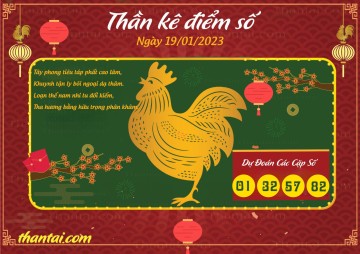 Thần Kê Điểm Số 19/01/2023