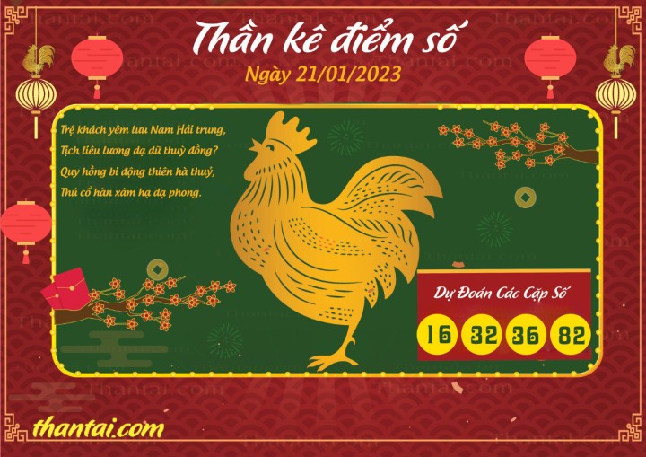 Thần Kê Điểm Số 06/01/2023