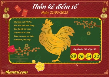 Thần Kê Điểm Số 21/05/2023