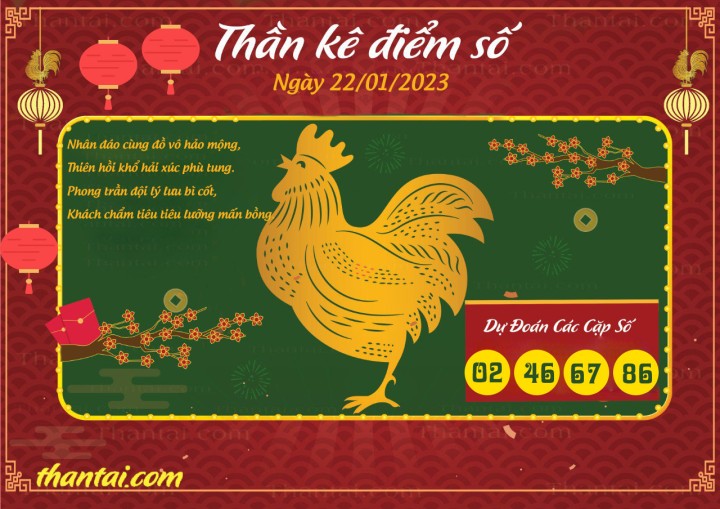 Thần Kê Điểm Số 07/01/2023