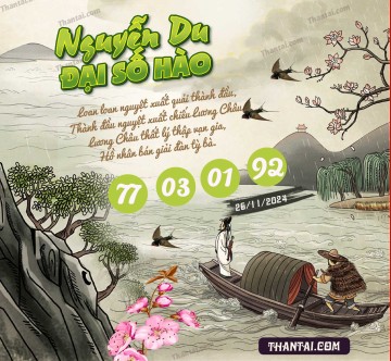 Nguyễn Du Đại Hào Số 26/11/2024