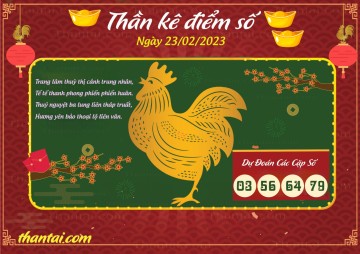 Thần Kê Điểm Số 23/02/2023