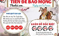 Hình ảnh kho tàng Tiên Đế Báo Mộng dự đoán XSMB ngày 29/11/2024