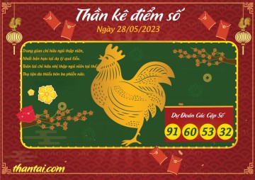 Thần Kê Điểm Số 28/05/2023