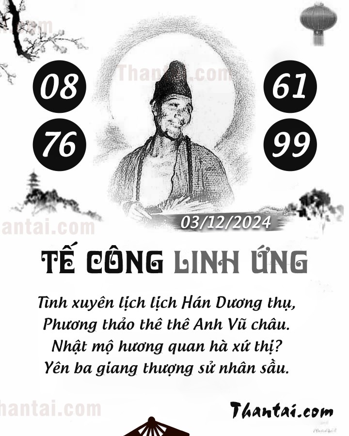 TẾ CÔNG LINH ỨNG 18/11/2024