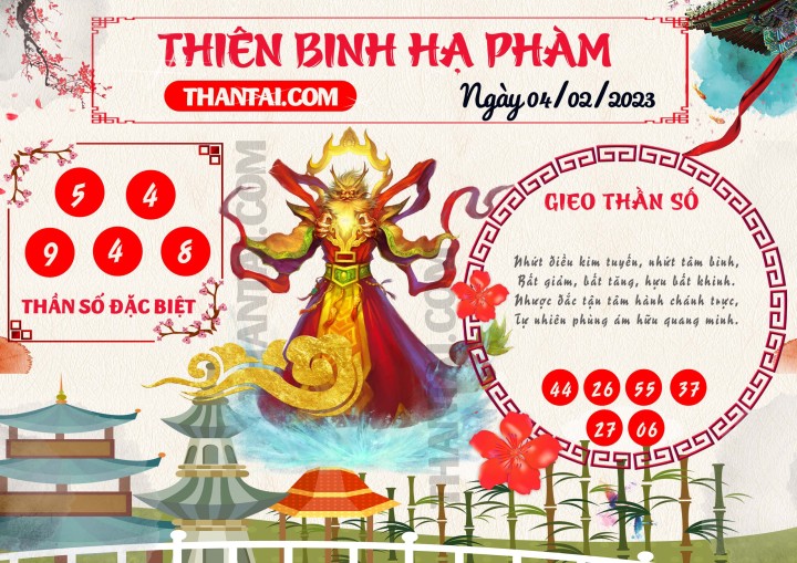 Thiên Binh Hạ Phàm 20/01/2023