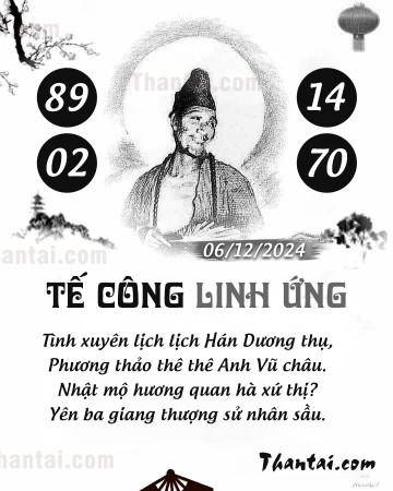TẾ CÔNG LINH ỨNG 06/12/2024