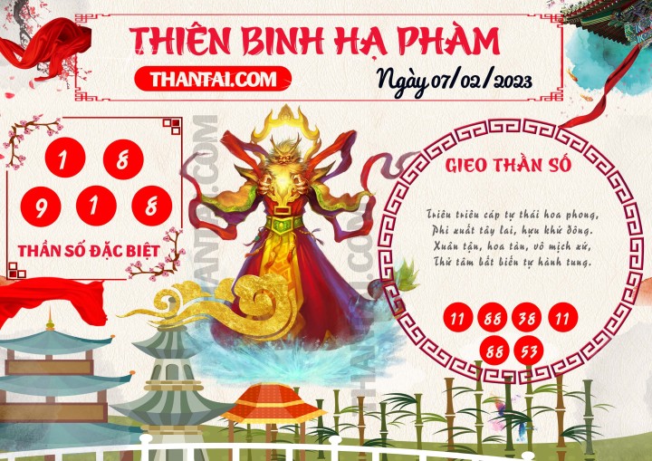 Thiên Binh Hạ Phàm 23/01/2023