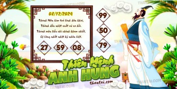 THIÊN MỆNH ANH HÙNG 08/12/2024