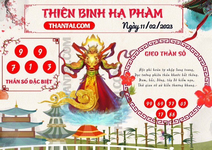 Thiên Binh Hạ Phàm 27/01/2023