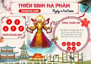 Thiên Binh Hạ Phàm 11/07/2023