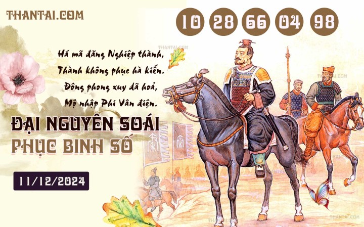 Đại Nguyên Soái 26/11/2024