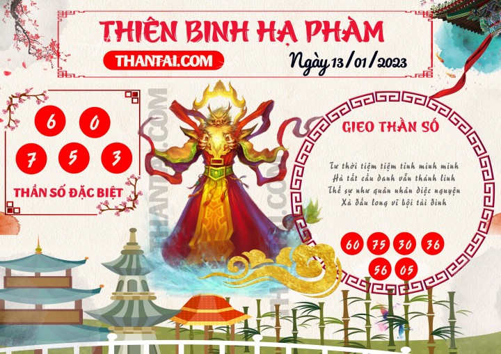 Thiên Binh Hạ Phàm 01/01/2023