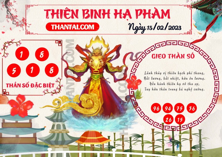 Thiên Binh Hạ Phàm 31/01/2023