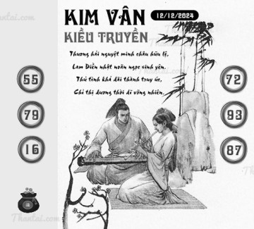KIM VÂN KIỀU TRUYỀN 12/12/2024
