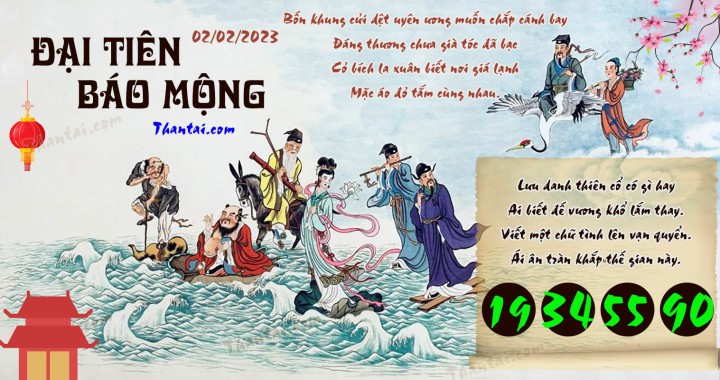 Đại Tiên Báo Mộng 18/01/2023
