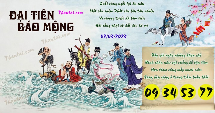 Đại Tiên Báo Mộng 15/02/2023