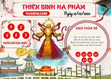 Thiên Binh Hạ Phàm 18/08/2023