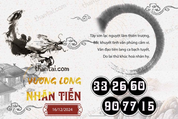 Vương Long Nhãn Tiễn 01/12/2024