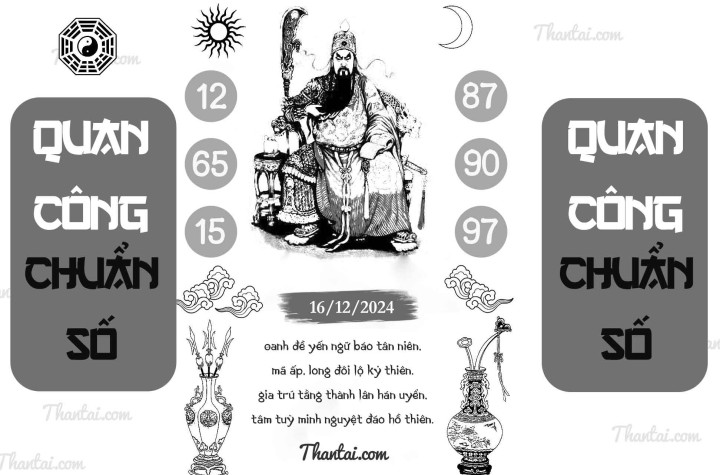 QUAN CÔNG CHUẨN SỐ 01/12/2024
