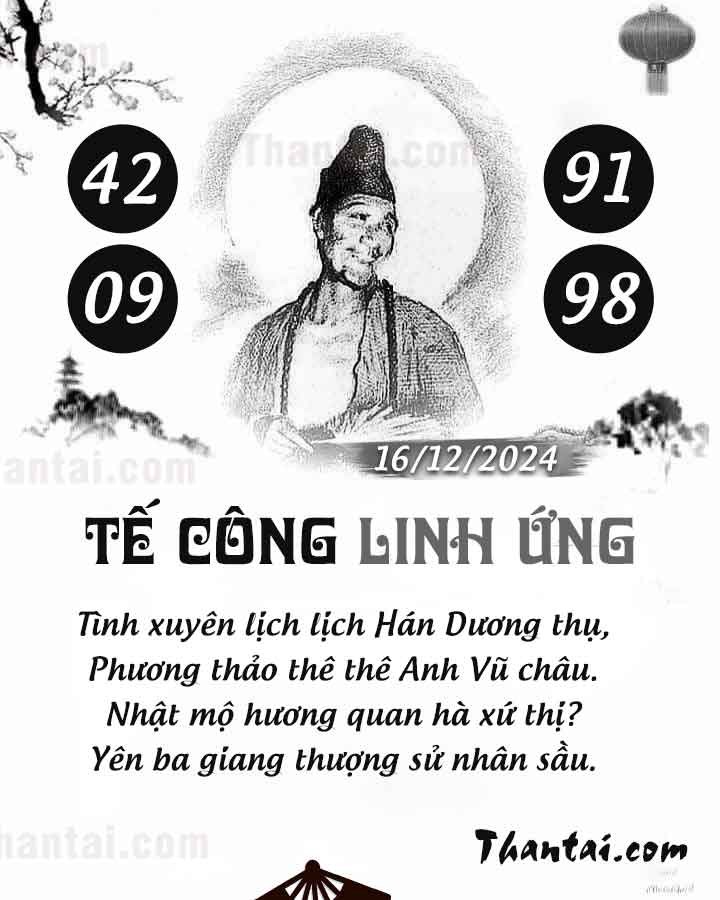 TẾ CÔNG LINH ỨNG 01/12/2024