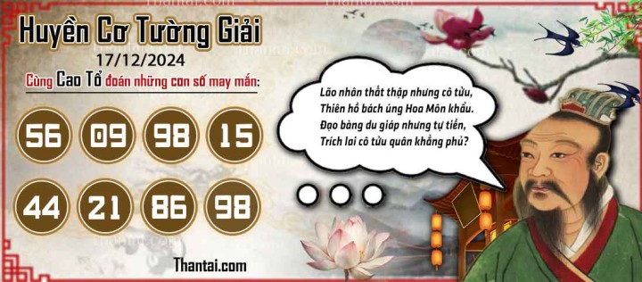 Huyền Cơ Tường Giải 02/12/2024