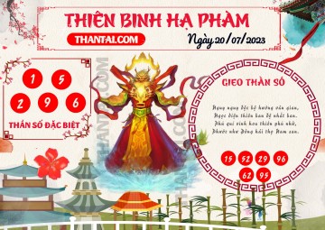 Thiên Binh Hạ Phàm 20/07/2023