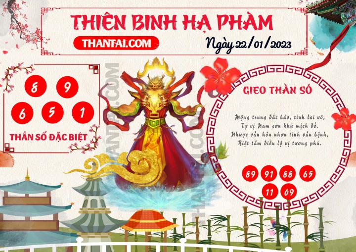 Thiên Binh Hạ Phàm 07/01/2023