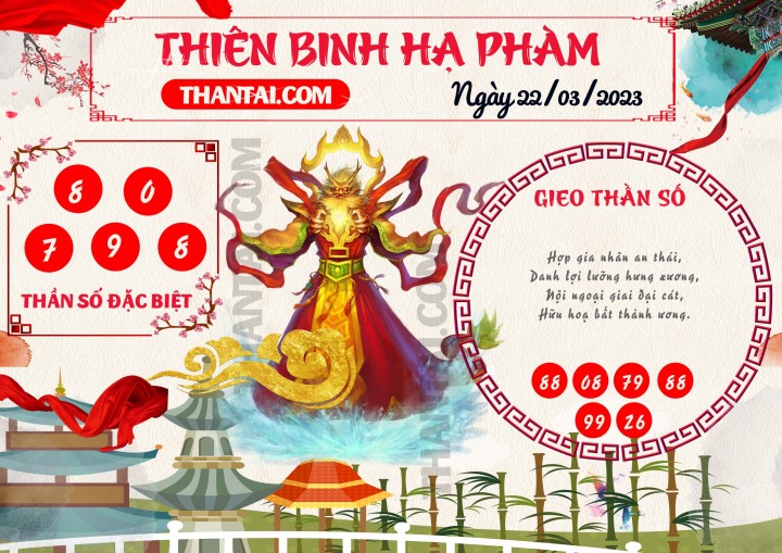 Thiên Binh Hạ Phàm 07/03/2023